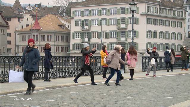 Zürich wird als Reiseziel immer beliebter