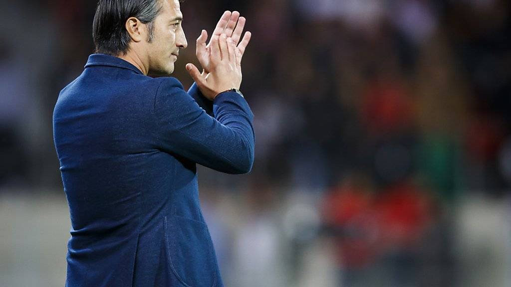 Murat Yakin feiert mit Sion gegen den FC Zürich einen wichtigen Sieg