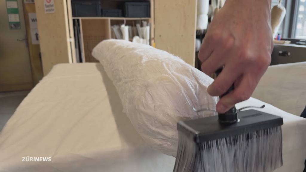 Böögg-Bauer im Endspurt