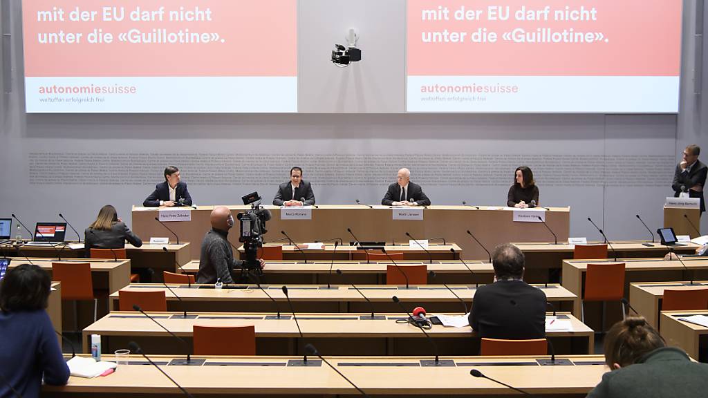 Laut Autonomiesuisse gefährdet das EU-Rahmenabkommen das Schweizer Erfolgsmodell.