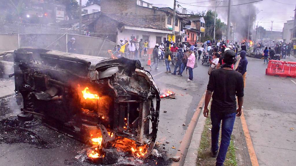 Bei den Unruhen in Kolumbien sind vier weitere Personen getötet worden.