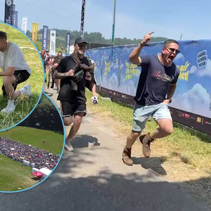 «Wir sind wieder zu Hause» – so übernehmen die Festival-Fans das Sittertobel