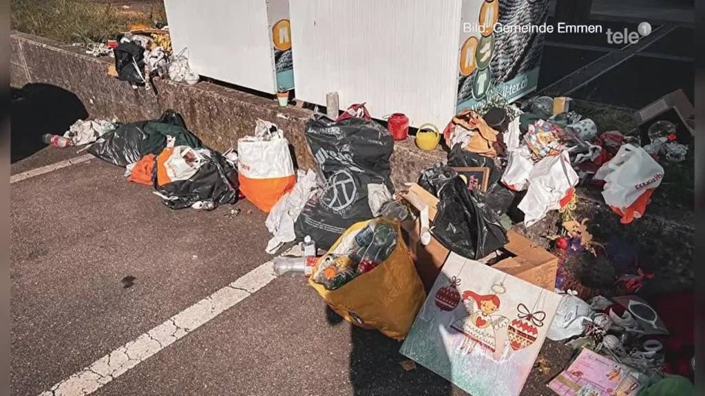 Emmen kämpft mit Videoüberwachung gegen Littering