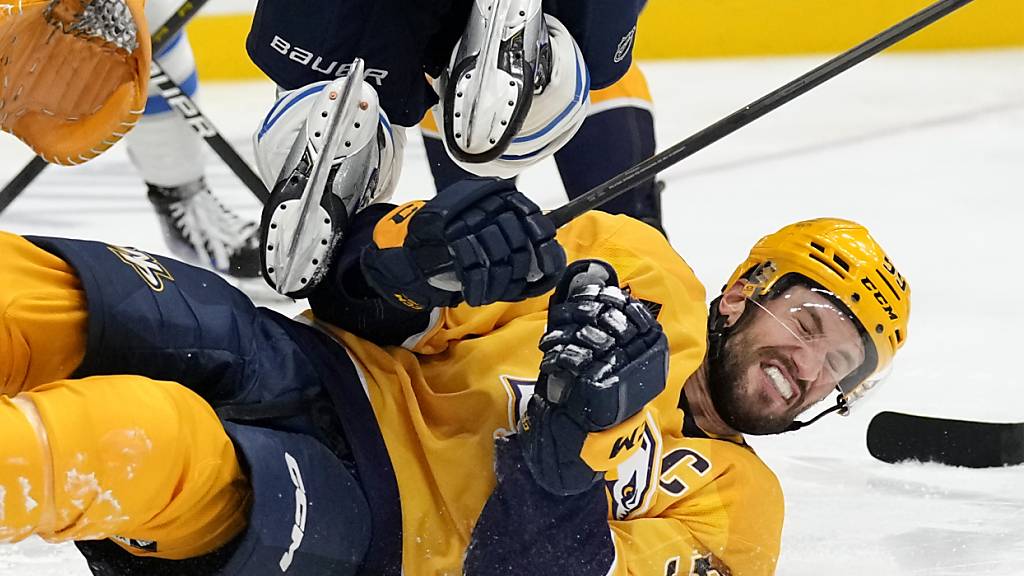 Nichts zu lachen: Für Roman Josi und seine Nashville Predators läuft es weiter nicht nach Wunsch