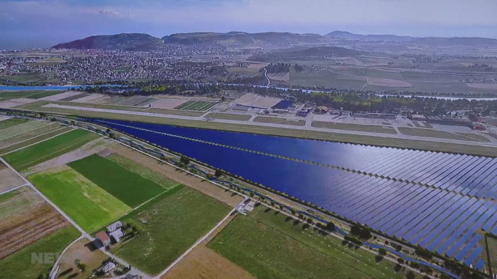Auf dem Flughafen Belp soll riesige Solaranlage entstehen