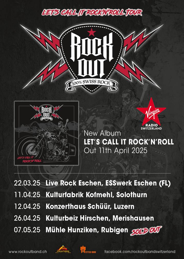 ROCK OUT - Tour Flyer