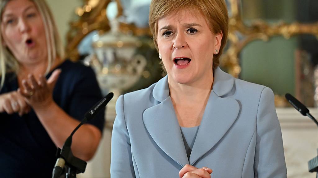 ARCHIV - Schottlands Regierungschefin Nicola Sturgeon hat ihre Pläne für ein neues Unabhängigkeitsreferendum spätestens Ende 2023 untermauert. Foto: Jeff J Mitchell/PA Wire/dpa