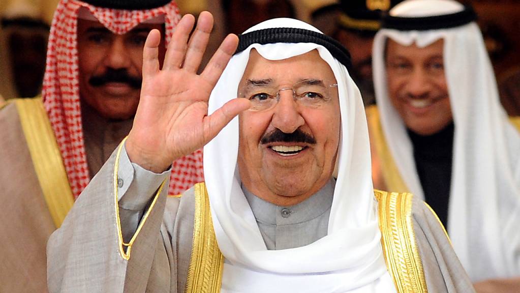ARCHIV - Scheich Sabah al-Ahmed al-Sabah, Emir von Kuwait, der den ölreichen Staat am Persischen Golf seit 2006 regierte, ist tot. Foto: Raed Qutena/EPA/dpa