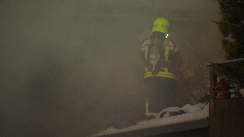 Komplett zerstört: Werkstatt in St. Josefen abgebrannt