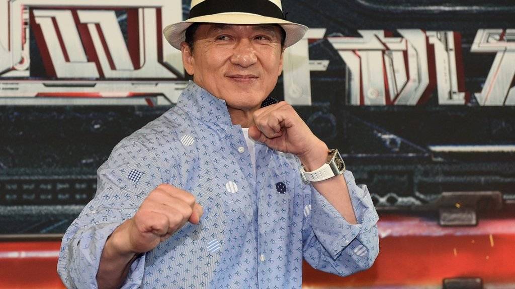Der 62-jährige Schauspieler Jackie Chan aus Hongkong wird mit einem Oscar für sein Lebenswerk geehrt. (Archiv)
