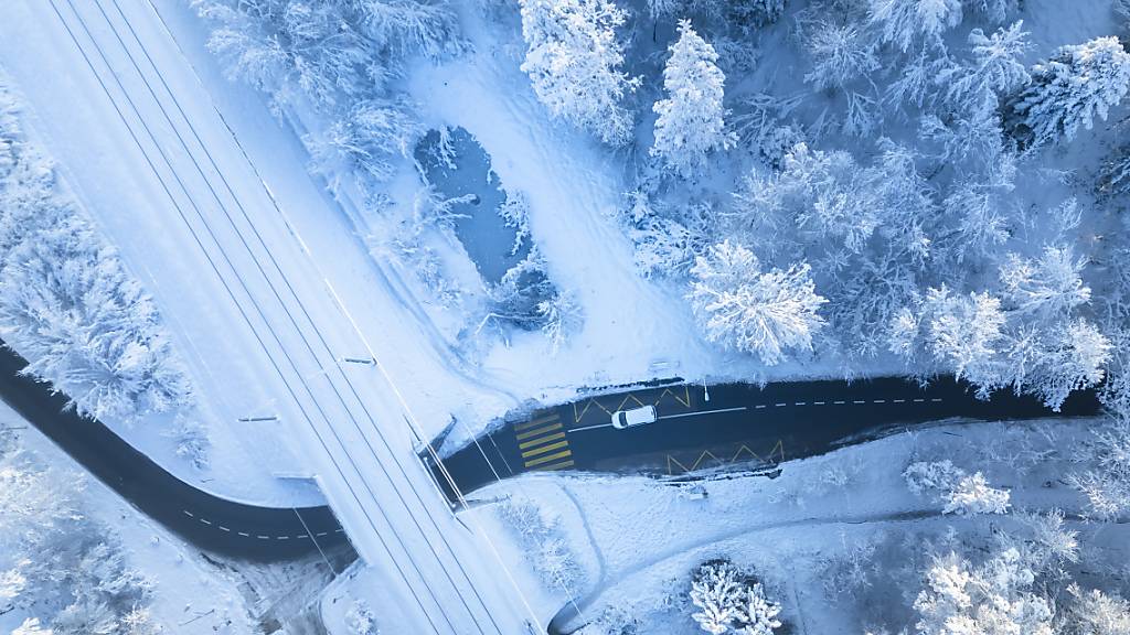 Wegen des vielen Schnees ist es auch am Sonntag zu Problemen im Bahnverkehr gekommen - zum Beispiel in der Ostschweiz.