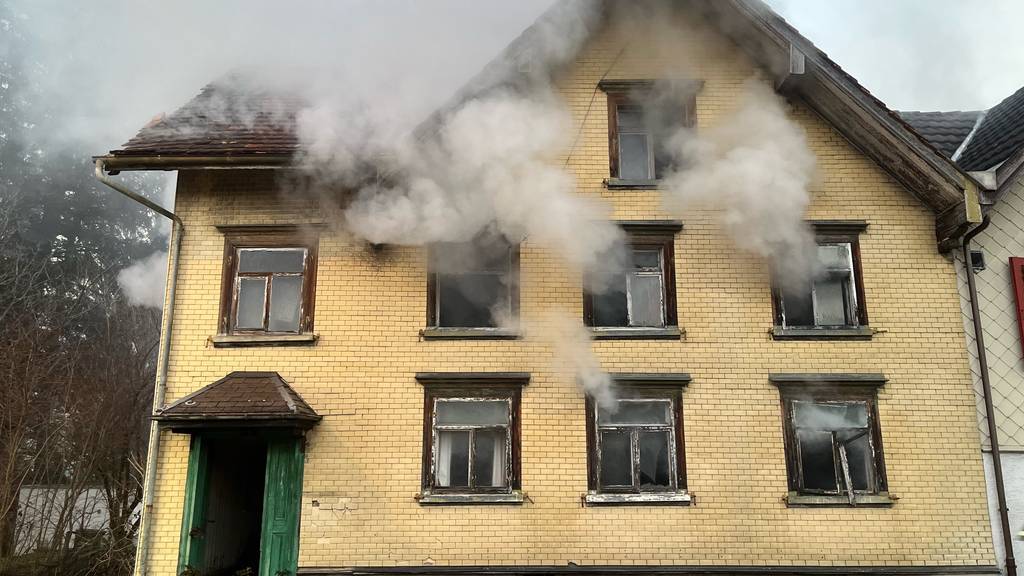 Einfamilienhaus gerät in Brand – hoher Sachschaden