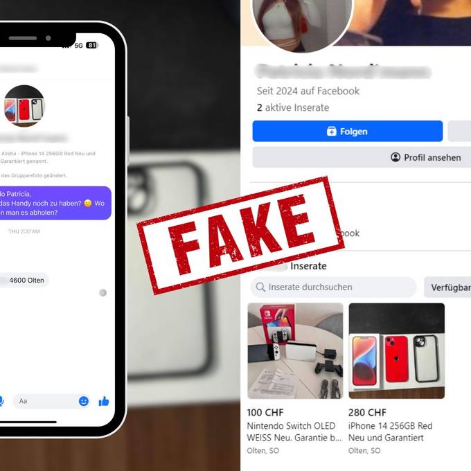 «Seit zwei Monaten klingeln täglich Leute»: Oltnerin warnt vor Facebook-Betrugsmasche