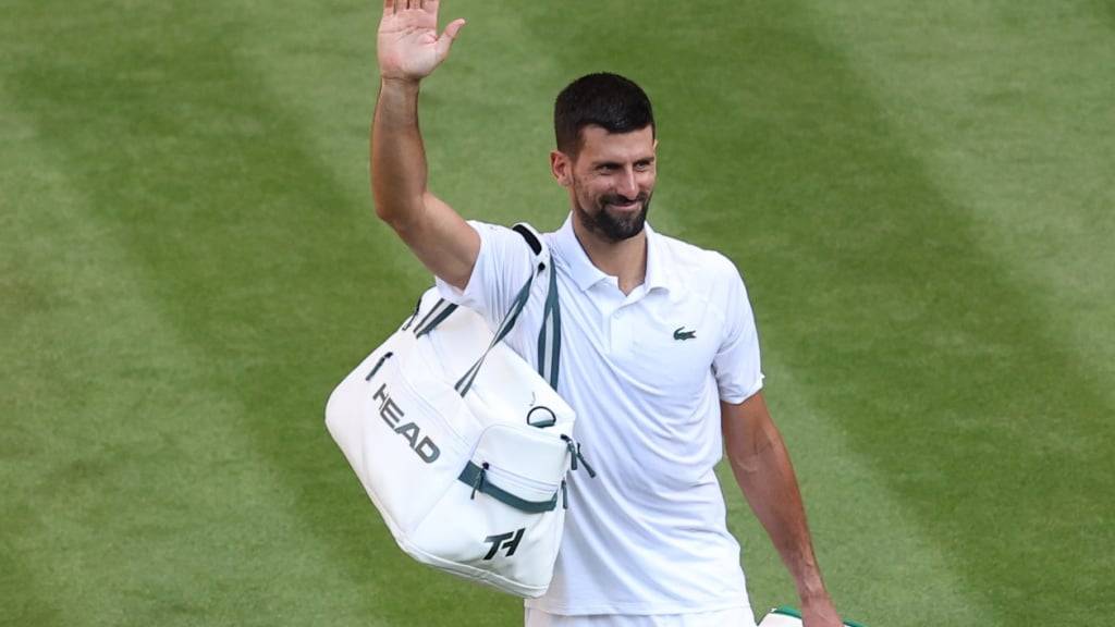 Seit seinem Aus in Wimbledon kein Ernstkampf mehr: Novak Djokovic