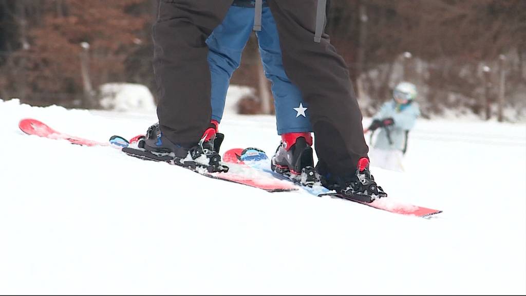 Piste frei: Das erste Mal seit zwei Jahren kann man im Aargau wieder Skifahren