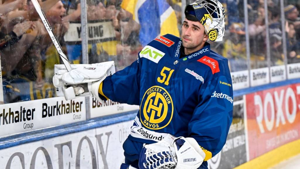 HCD eilt von Sieg zu Sieg - und Goalie Luca Hollenstein hat diese Saison noch kein Gegentor kassiert