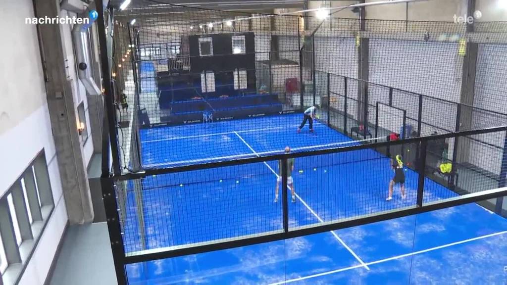 Erste Padeltennishalle der Zentralschweiz in Betrieb