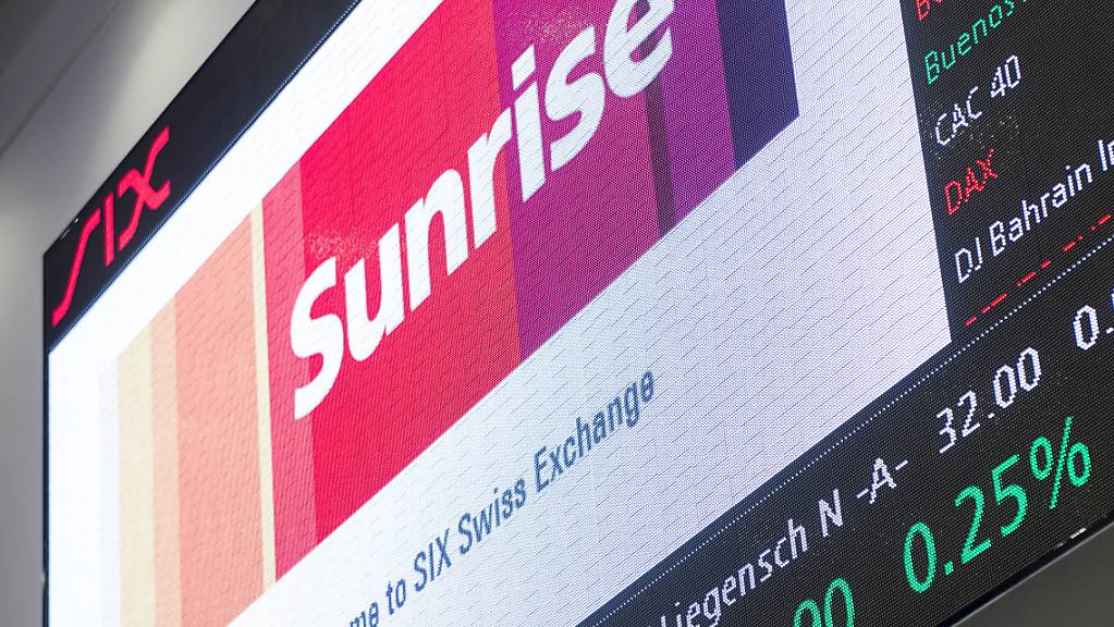 Die Sunrise-Aktien werden bald nicht mehr an der Schweizer Börse SIX gehandelt, weil das Unternehmen von UPC übernommen wurde. (Symbolbild)