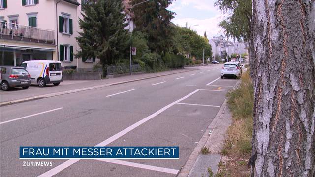 Messerstecherei in Zürich: Frau musste ins Krankenhaus