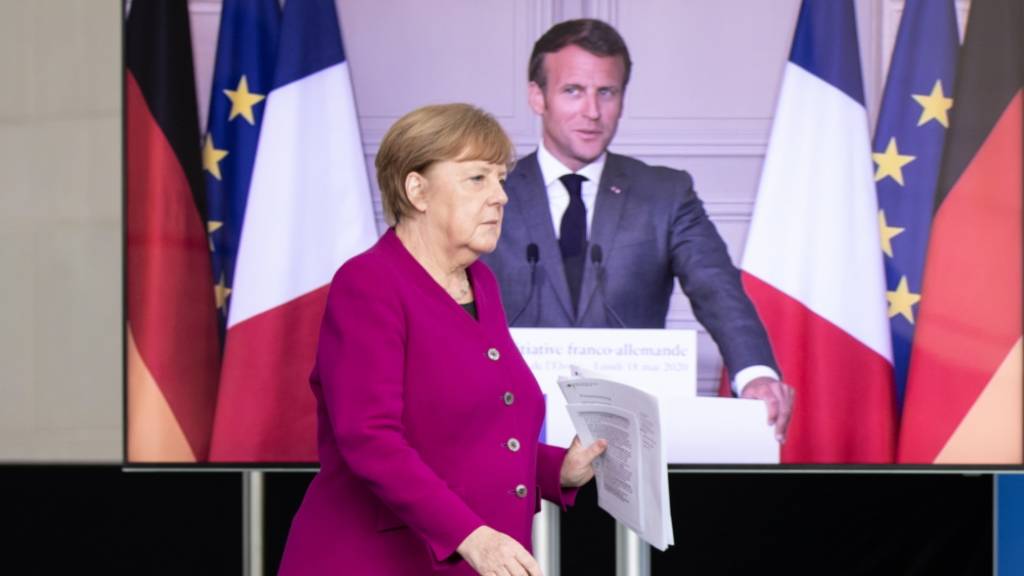 Der Deutsche Gewerkschaftsbund und fünf französische Gewerkschaften fordern, dass der Merkel-Macron-Hilfsplan massiv aufgestockt wird. (Archivbild)