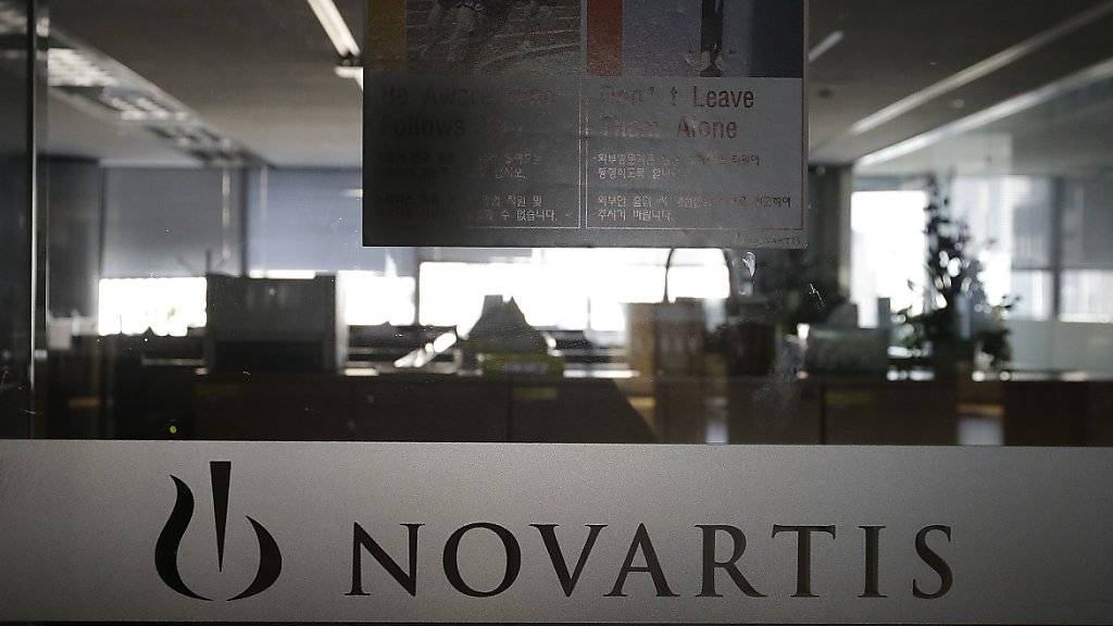 Büro von Novartis in Seoul: Die Schmiergeldaffäre in Südkorea geht in die nächste Runde. Die Behörden sprechen einen Millionenbusse gegen den Pharmamulti aus.