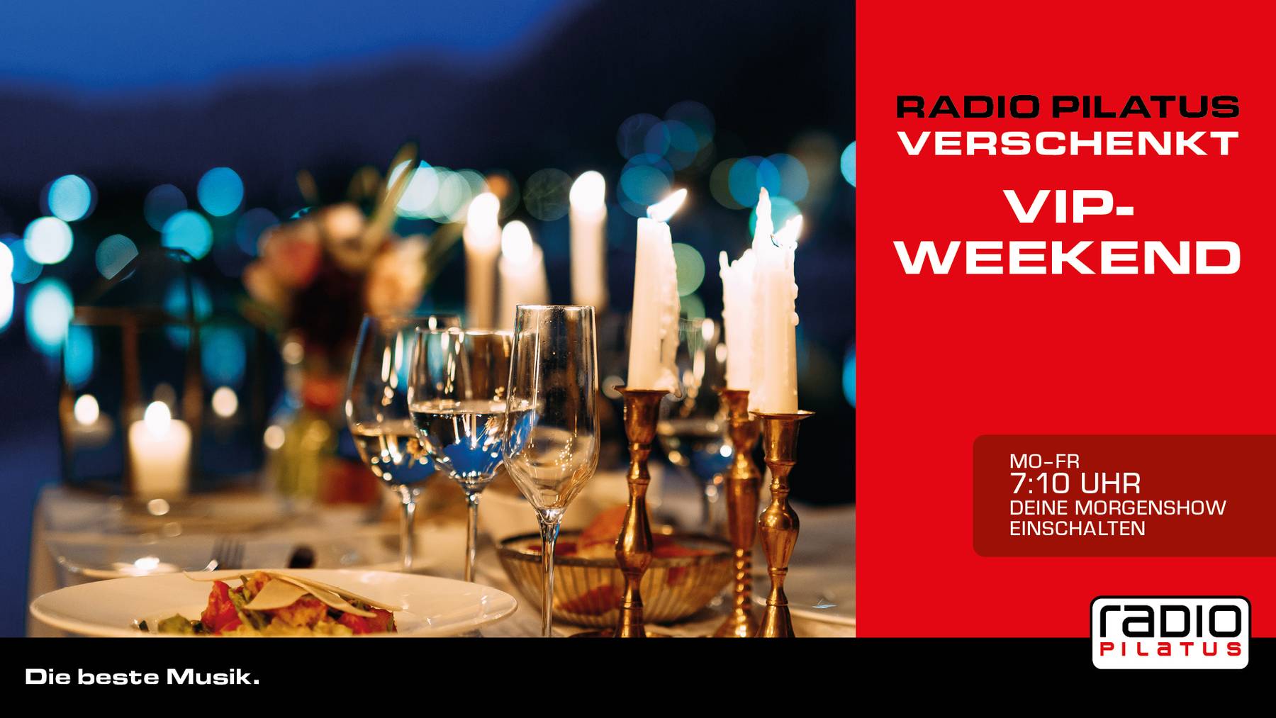 VIP Weekend zu gewinnen!