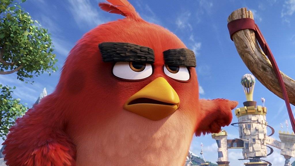 Red aus «The Angry Birds Movie» hat keinen Grund, sich zu ärgern: In Nordamerika waren er und seine gefiederten Gefährten am Wochenende der Kinohit. (Archivbild)