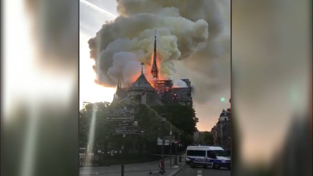 Inferno in Notre-Dame: Immenser Schaden