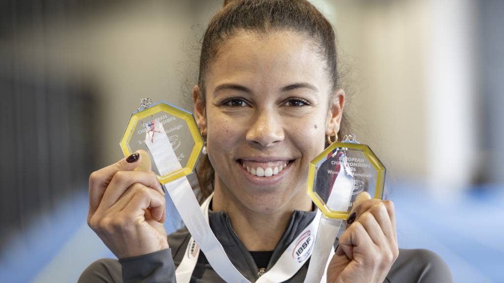 Mit zweimal EM-Gold im Gepäck nach Italien: Melanie Hasler