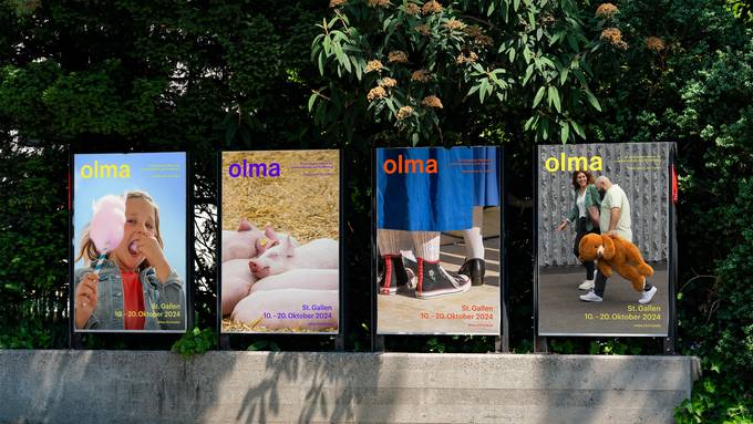 Das sind die diesjährigen Olma-Plakate