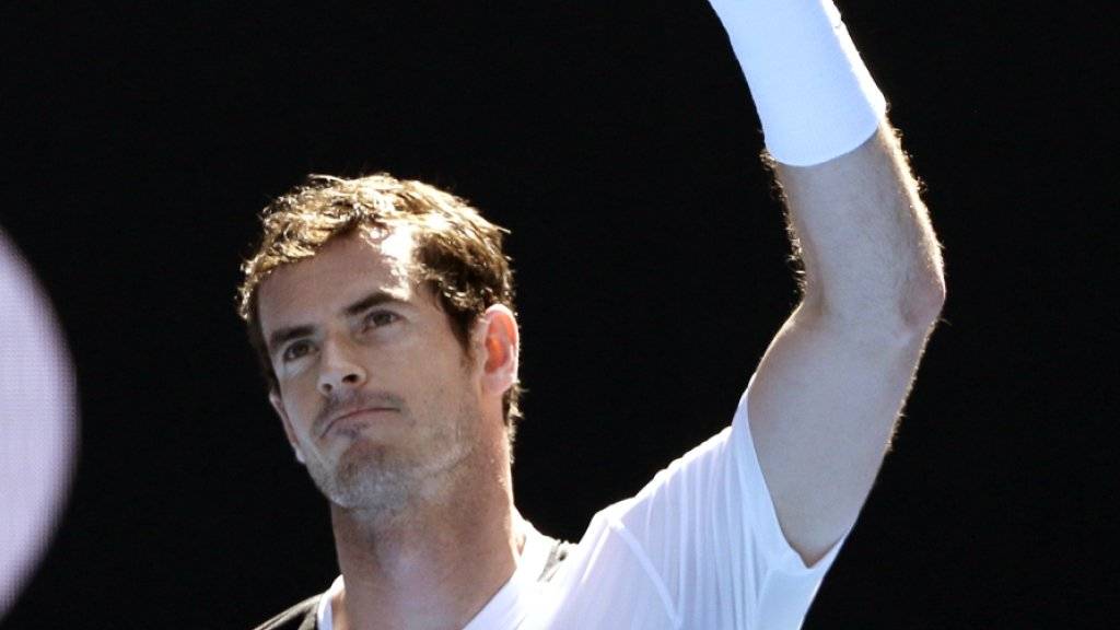 Andy Murray, viermaliger Finalist am Australian Open, scheint gut in Form zu sein.