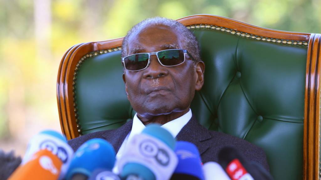 Der ehemalige Präsident von Simbabwe, Robert Mugabe, ist im Alter von 95 Jahren gestorben. (Archivbild)