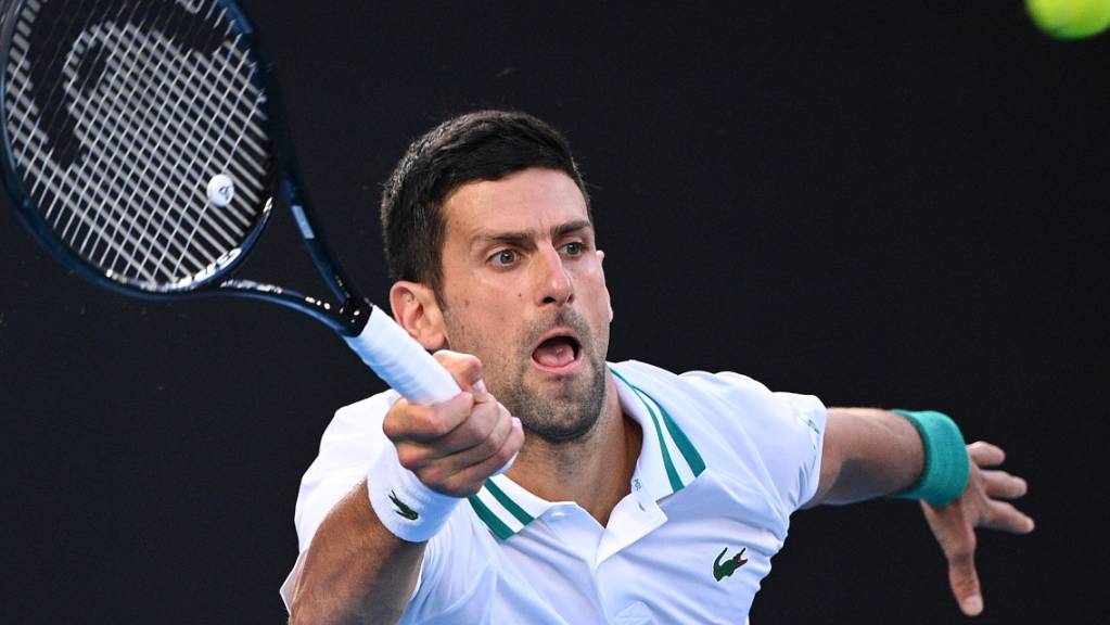 Novak Djokovic war vom überraschenden Russen Aslan Karazew nicht zu stoppen: Der Serbe greift am Sonntag nach seinem neunten Titel in Melbourne
