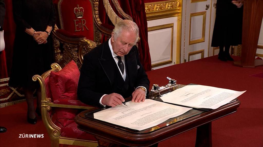 King Charles tritt die Nachfolge von Queen Elizabeth II. an