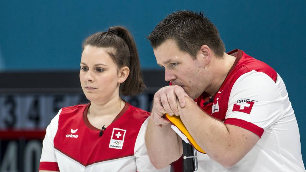 Jenny Perret und Martin Rios spielen ab heute Mittwoch um Olympia-Medaillen im Curling-Mixed-Wettbewerb