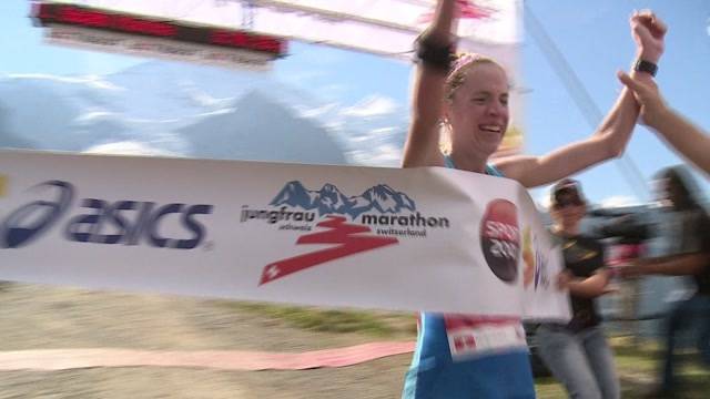 Neuer Streckenrekord am Jungfrau-Marathon