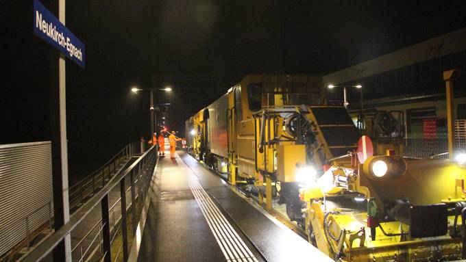 Auf den letzten Drücker, fertig, Fahrplanwechsel