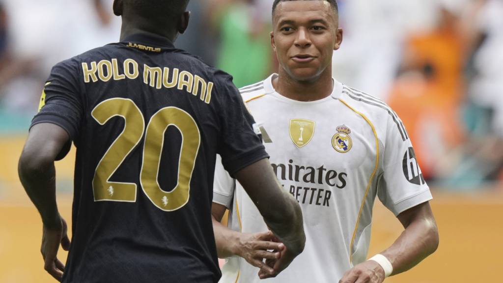 Für Reals Starstüremr Kylian Mbappé steht im Halbfinal der Klub-WM das Wiedersehen mit PSG an