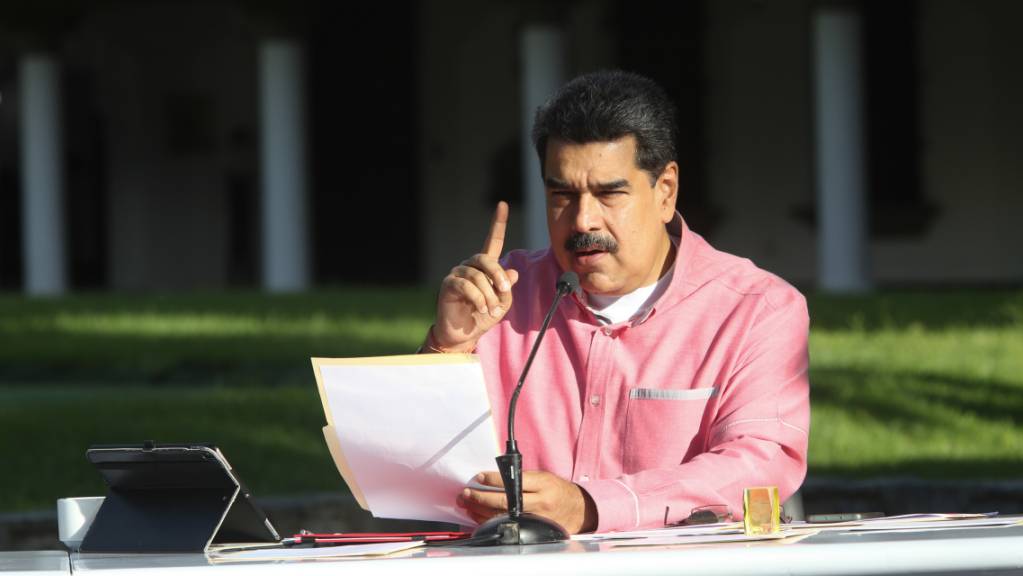 Nicolás Maduro, Präsident von Venezuela, spricht über die Entwicklung der Corona-Pandemie in Venezuela.