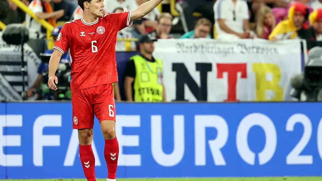 Dänemarks Andreas Christensen im EM-Achtelfinal gegen Deutschland