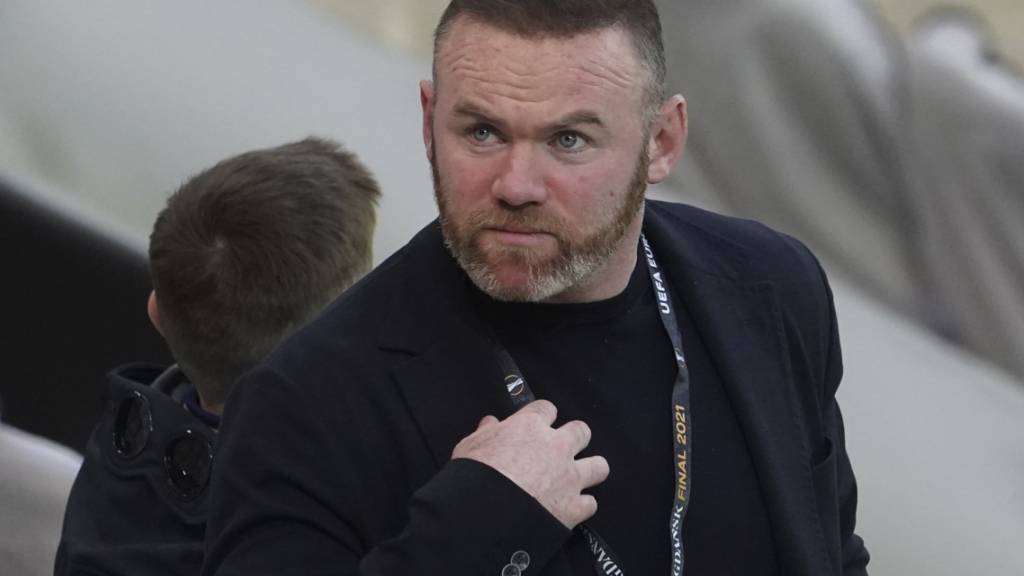 Wayne Rooney, seit Anfang Jahr als Trainer bei Derby County tätig, macht sich Sorgen um seinen Klub