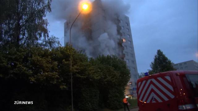 Hochhausbrand in Biel: 49 Bewohner im Spital
