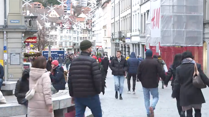 «Oh du Stressige!»: St.Gallen im Weihnachtsrummel
