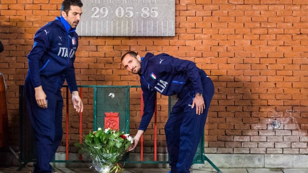 Gianluigi Buffon und Giorgio Chiellini erinnerten an die Katastrophe