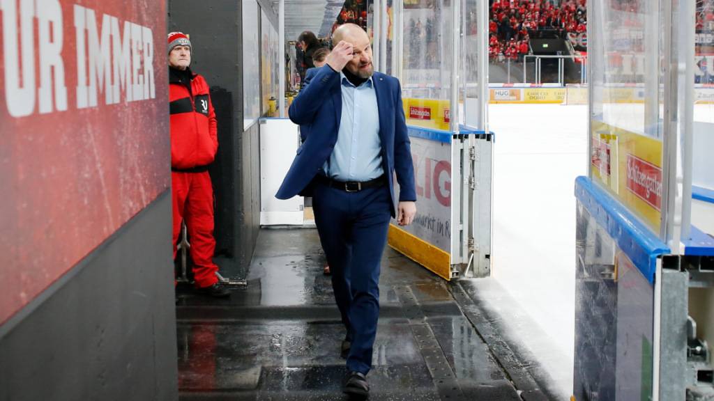 Biels Headcoach Petri Martikainen ist nach dem 0:5 in Rapperswil bedient