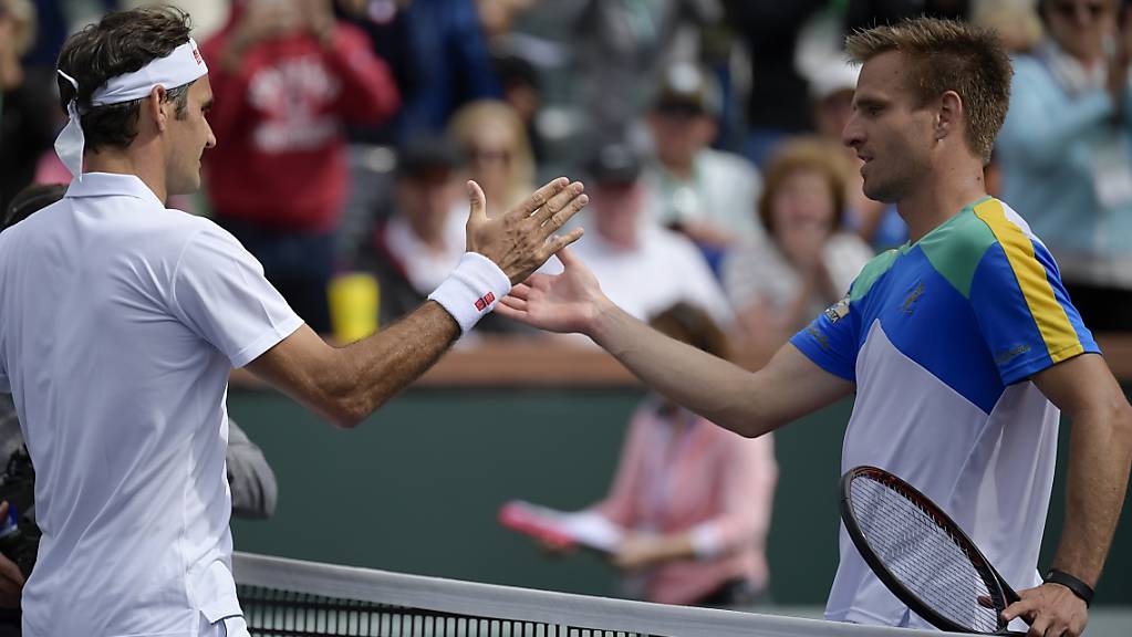 Peter Gojowczyk musste Roger Federer bislang zweimal zum Sieg gratulieren