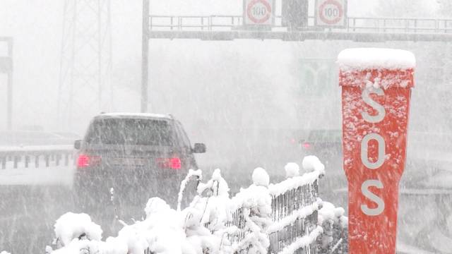 22 Unfälle in Bern wegen Neuschnee