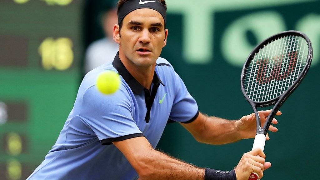 Der Weltranglisten-Fünfte Roger Federer ist in Wimbledon als Nummer 3 gesetzt