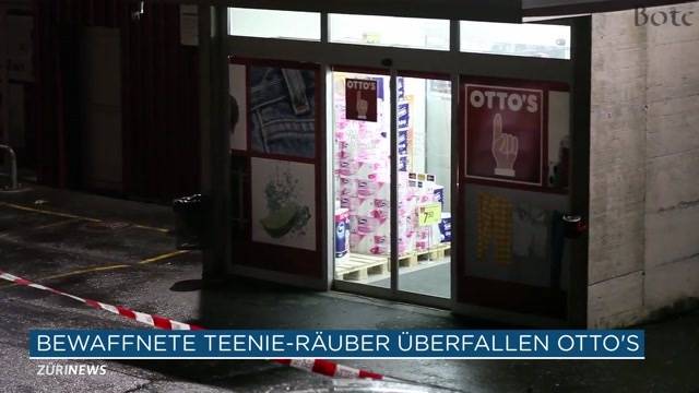 Teenies überfallen Ottos-Filiale