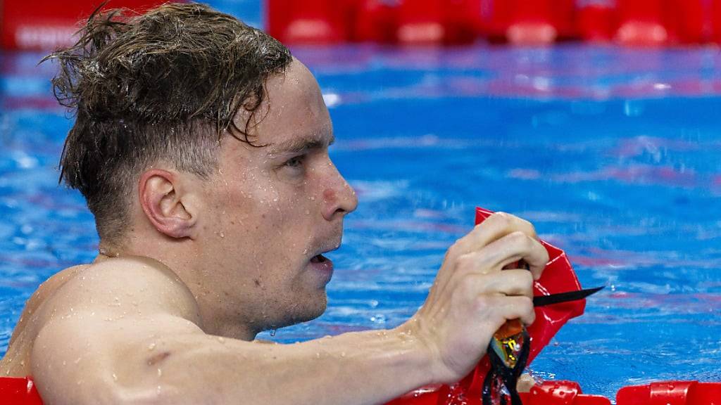 Liefert im WM-Final erneut ab: Roman Mityukov schwimmt über 200 m Rücken auf den 2. Platz